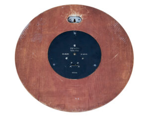 Zenith Art Deco Oak Wall Clock — thumbnail 2