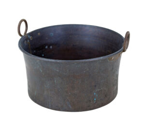 Large Scandinavian Copper Cooking Pot — thumbnail 1