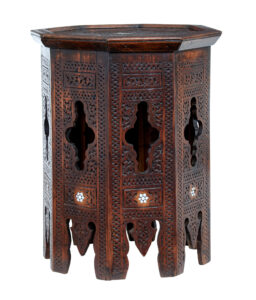 Early 20th Century Octagonal Moorish Side Table — thumbnail 4