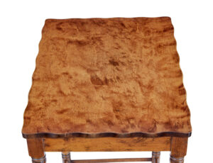 Mid 20th Century Swedish Birch Lamp Table — thumbnail 3