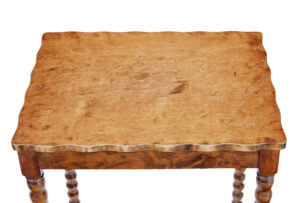 Mid 20th Century Swedish Birch Lamp Table — thumbnail 4