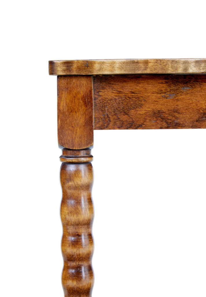 Mid 20th Century Swedish Birch Lamp Table — image 5