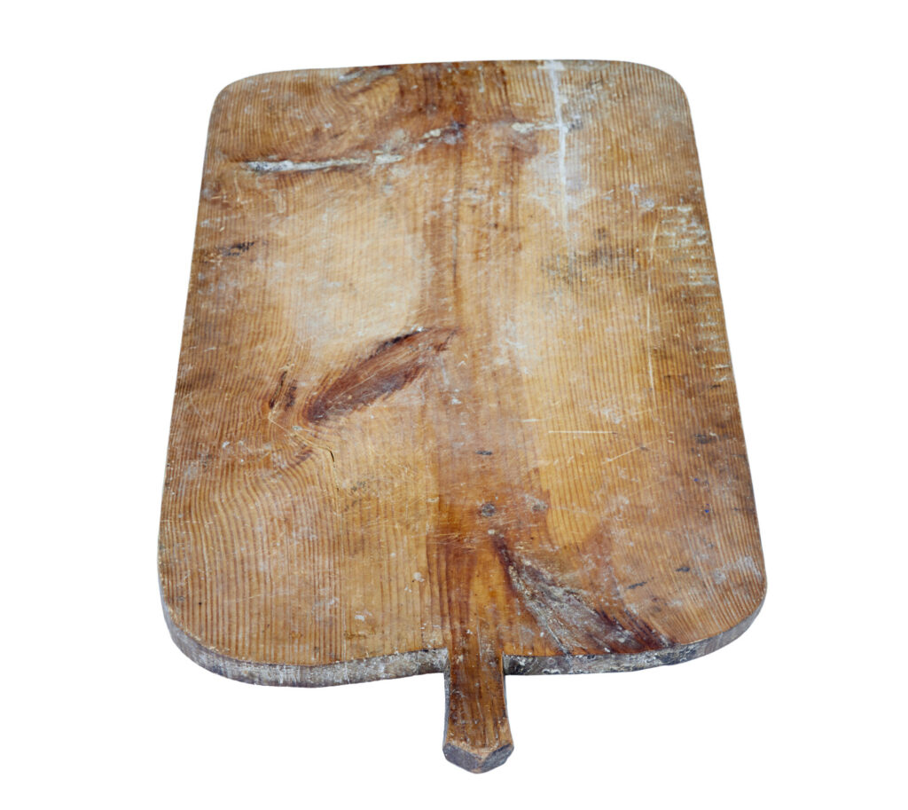 Swedish 19th Century Pine Bread Serving Board — image 3