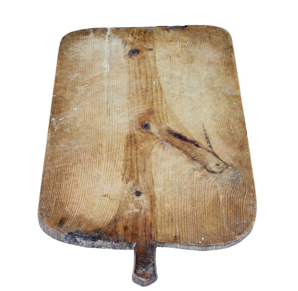 Swedish 19th Century Pine Bread Serving Board — image 4