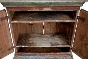 Early 19th Century Swedish Folk Art Painted Cupboard — thumbnail 8