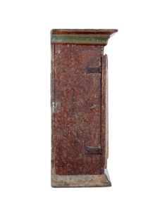 Early 19th Century Swedish Folk Art Painted Cupboard — thumbnail 2