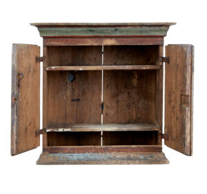 Early 19th Century Swedish Folk Art Painted Cupboard — thumbnail 5