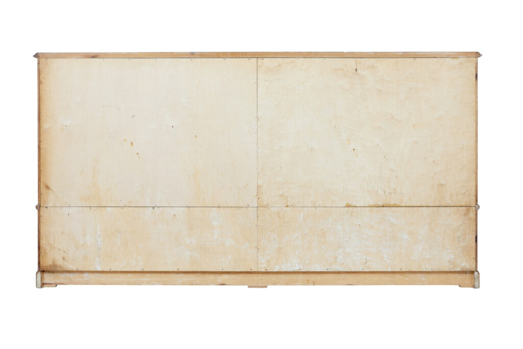Large Open Swedish Art Deco Birch Bookcase — image 8