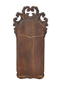 Early 20th Century Walnut Rococo Revival Mirror — thumbnail 2