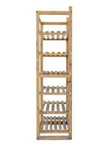 Early 20th Century Rustic Pine Storage Rack — thumbnail 4