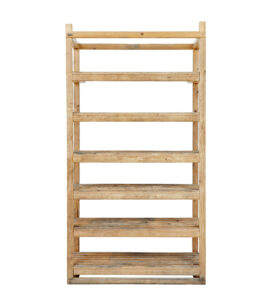 Early 20th Century Rustic Pine Storage Rack — thumbnail 7