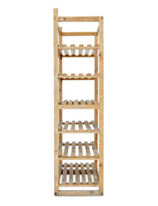 Early 20th Century Rustic Pine Storage Rack — thumbnail 6