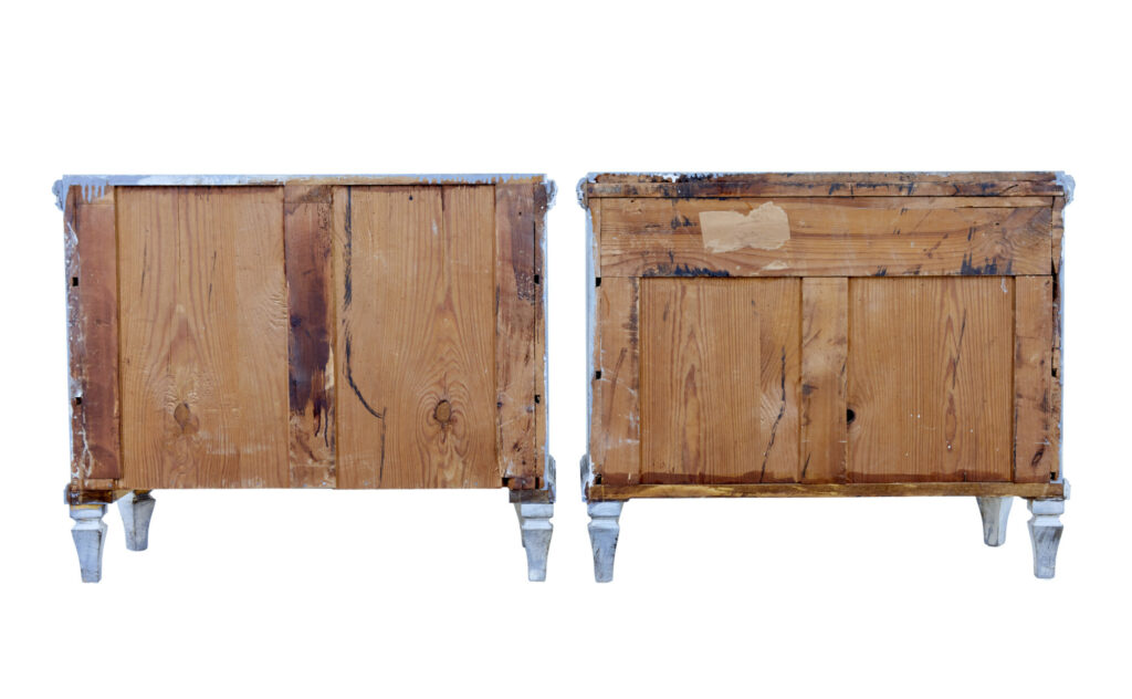 Pair of 19th Century Painted Chest of Drawers — image 2