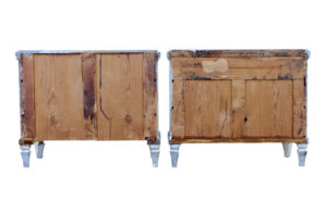 Pair of 19th Century Painted Chest of Drawers — thumbnail 2