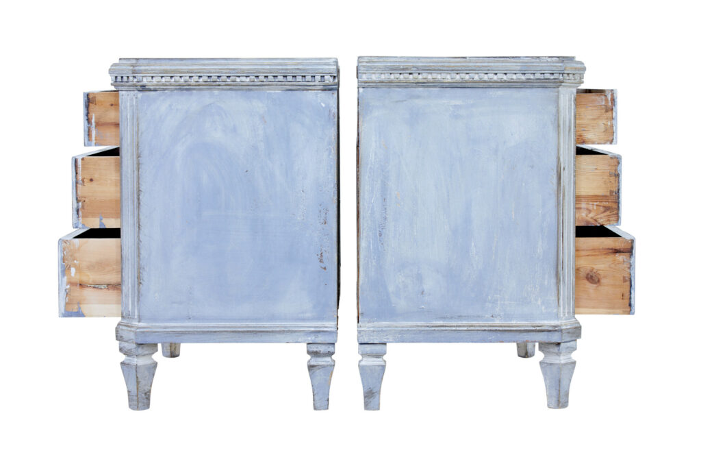 Pair of 19th Century Painted Chest of Drawers — image 4