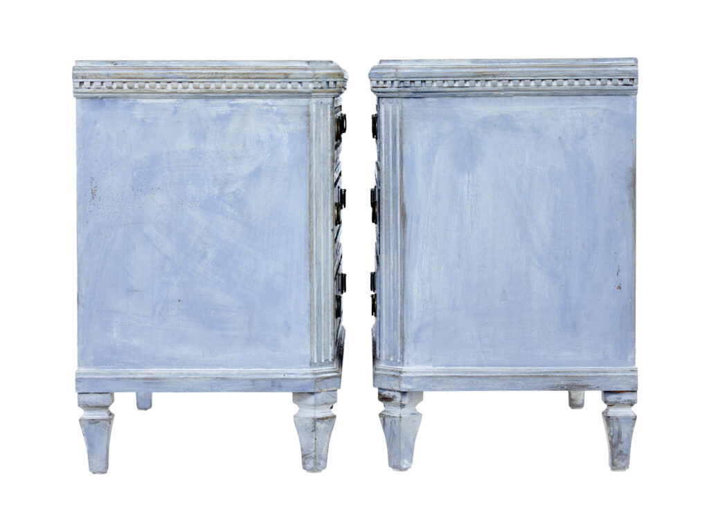 Pair of 19th Century Painted Chest of Drawers — image 3