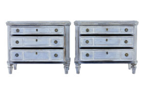 Pair of 19th Century Painted Chest of Drawers — thumbnail 5