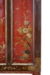 Early 20th Century Chinoiserie Hand Painted Cabinet — thumbnail 3