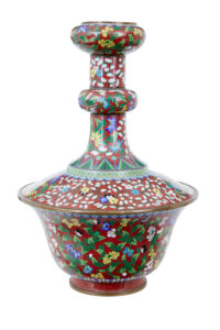 Early 20th Century Cloisonne Enamel Vase — thumbnail 1