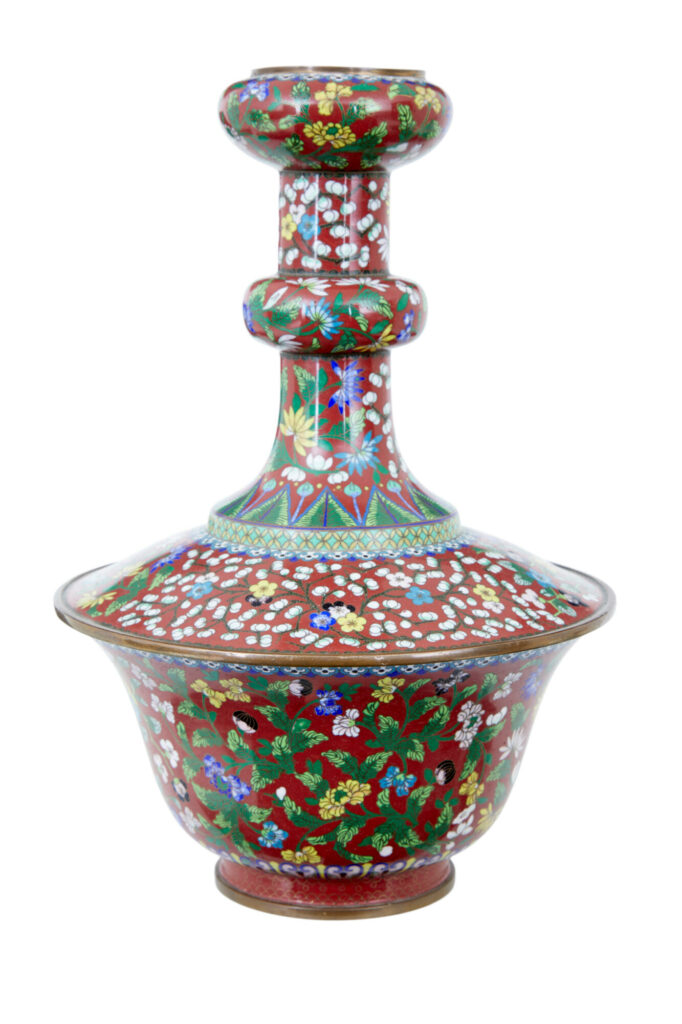 Early 20th Century Cloisonne Enamel Vase