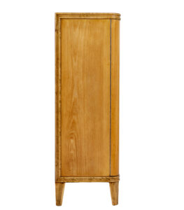 Mid 20th Century Swedish Elm and Birch Cabinet — thumbnail 3