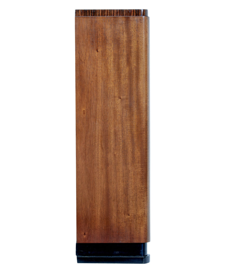 Art Deco Mahogany Open Bookcase — image 4