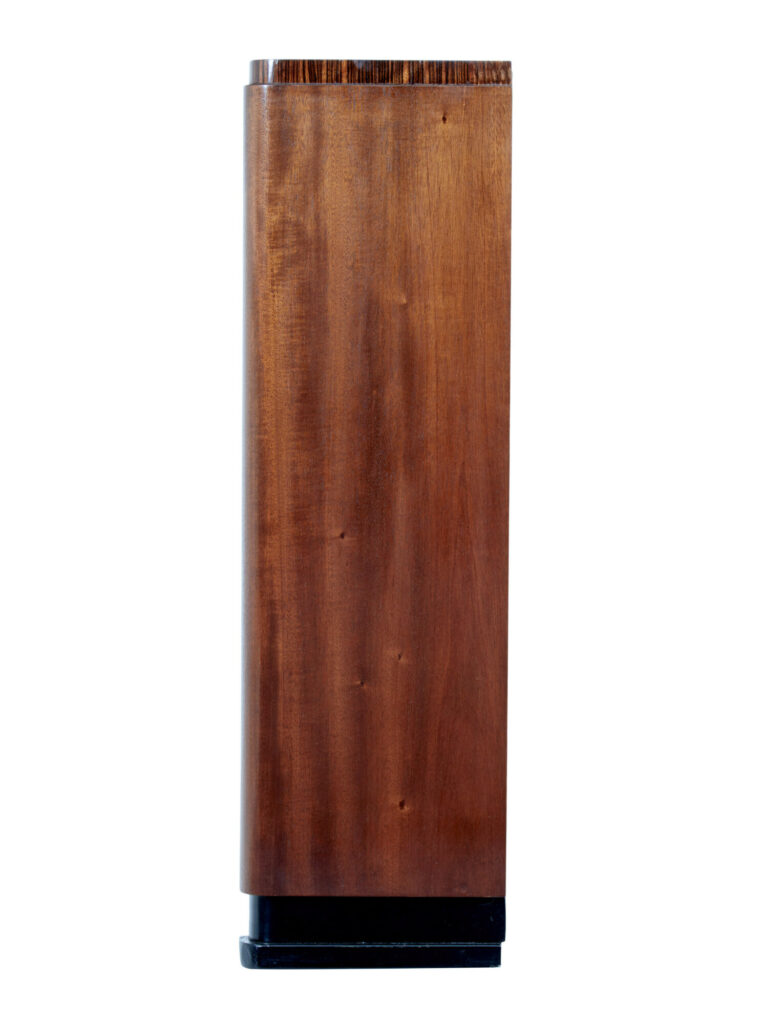 Art Deco Mahogany Open Bookcase — image 6