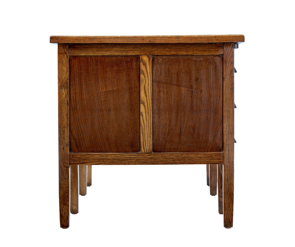 English Mid 20th Century Oak Desk — image 7