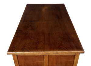 English Mid 20th Century Oak Desk — thumbnail 5