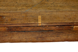 Early 19th Century Oak Extending Dining Table — thumbnail 2