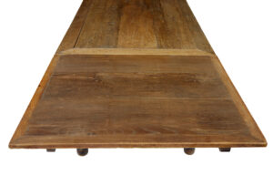 Early 19th Century Oak Extending Dining Table — thumbnail 6