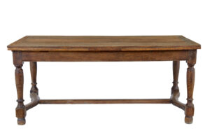 Early 19th Century Oak Extending Dining Table — thumbnail 11