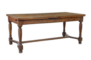 Early 19th Century Oak Extending Dining Table — thumbnail 1
