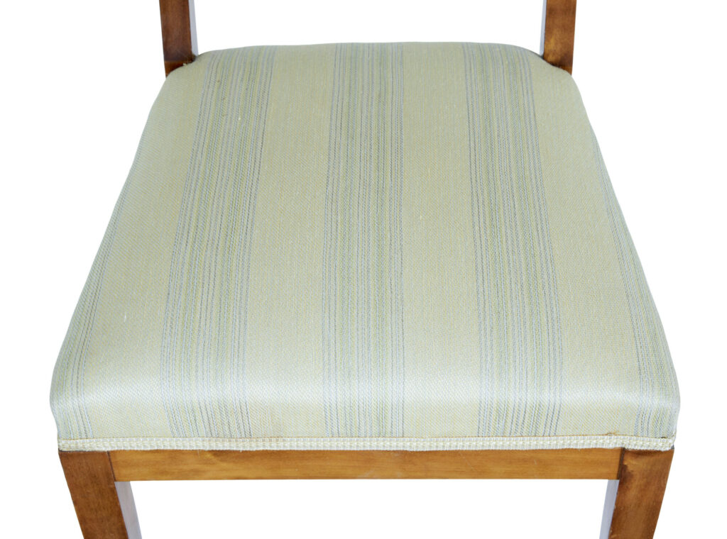 Set of 6 Empire Revival Birch Dining Chairs — image 3