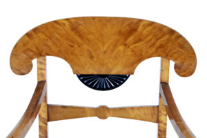 Set of 6 Empire Revival Birch Dining Chairs — thumbnail 5