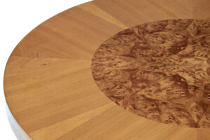 Mid 20th Century Art Deco Inspired Elm Coffee Table — thumbnail 4