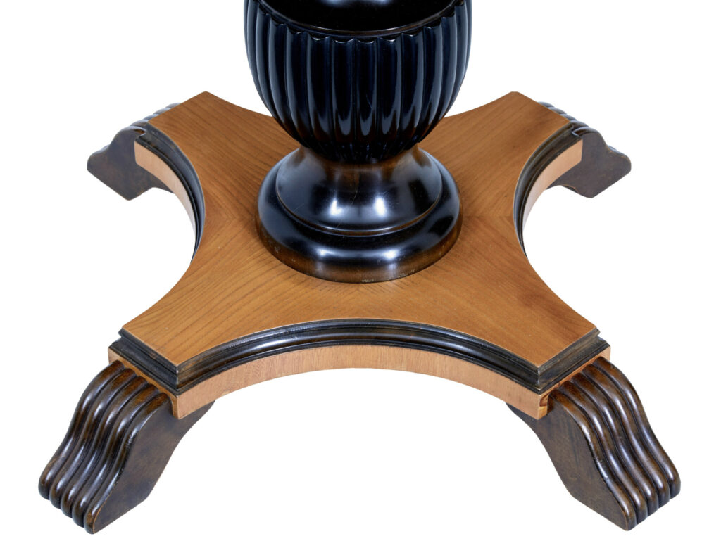 Mid 20th Century Art Deco Inspired Elm Coffee Table — image 3