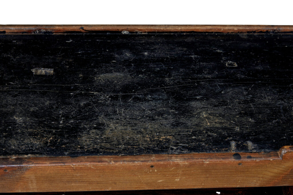 Rustic 19th Century Scandinavian Pine Cobbler’s Bench — image 2
