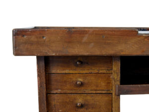 Rustic 19th Century Scandinavian Pine Cobbler’s Bench — thumbnail 6