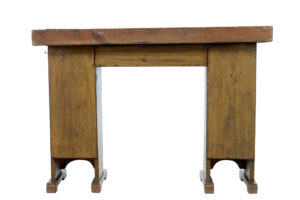 Rustic 19th Century Scandinavian Pine Cobbler’s Bench — thumbnail 8