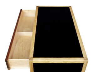 Mid 20th Century Swedish Teak and Birch Chest of Drawers — thumbnail 2