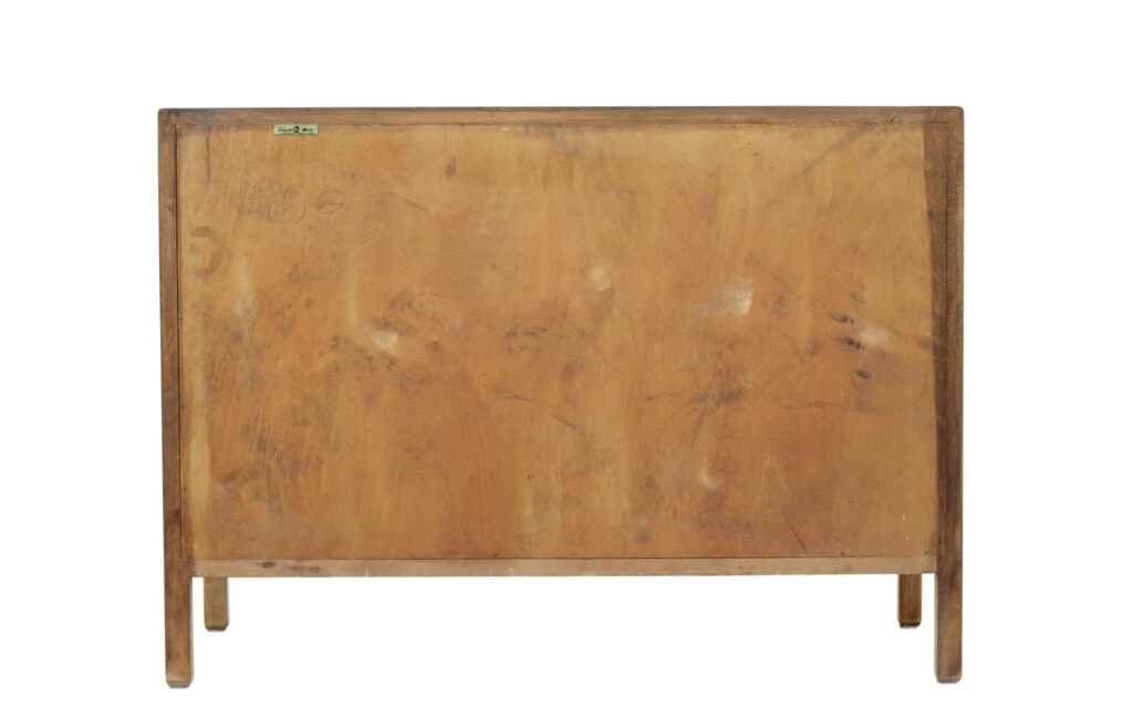 Mid 20th Century Swedish Teak and Birch Chest of Drawers — image 4