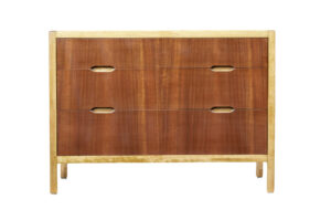 Mid 20th Century Swedish Teak and Birch Chest of Drawers — thumbnail 6
