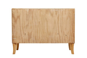 Mid 20th Century Burr Birch Scandinavian Chest of Drawers — thumbnail 5