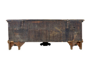 Italian Early 19th Century Carved Walnut Cassone — thumbnail 5