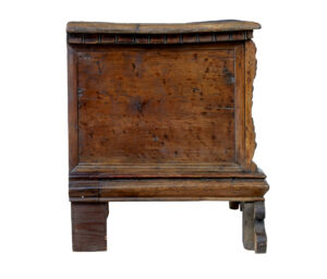 Italian Early 19th Century Carved Walnut Cassone — thumbnail 6
