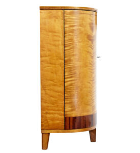 Mid 20th Century Scandinavian Birch and Walnut Sideboard — thumbnail 2