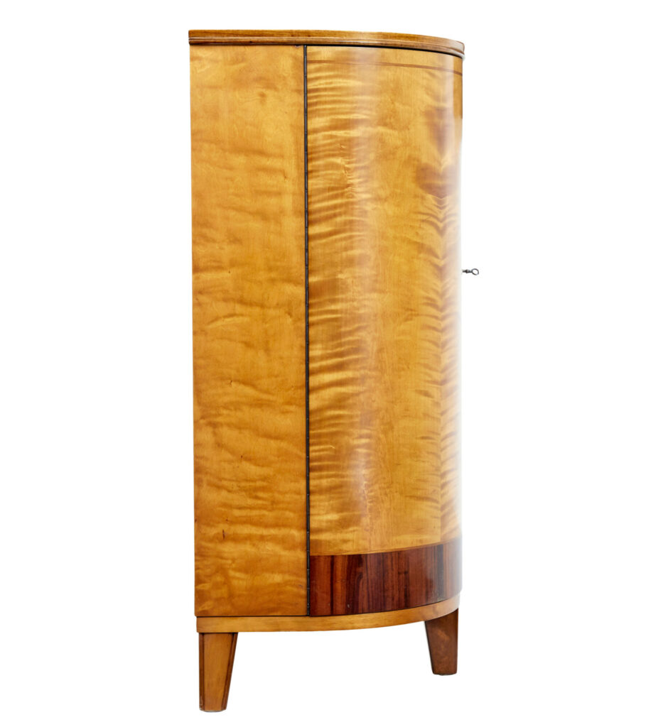 Mid 20th Century Scandinavian Birch and Walnut Sideboard — image 2