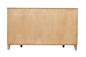 Mid 20th Century Scandinavian Birch and Walnut Sideboard — thumbnail 3