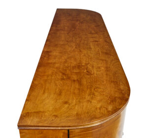 Mid 20th Century Scandinavian Birch and Walnut Sideboard — thumbnail 6